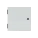 SR2-SRN3315K obudowa szara n/t, 0M, IP65, I klasa, 300x300x150mm (WxSxG) | płyta montażowa | drzwi pełne | brak N+PE