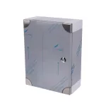 SRX-SRN4315X obudowa szara n/t, 0M, IP66, I klasa, 400x300x150mm (WxSxG) | płyta montażowa | drzwi pełne | brak N+PE