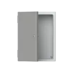 SRX-SRN4320X obudowa szara n/t, 0M, IP66, I klasa, 400x300x200mm (WxSxG) | płyta montażowa | drzwi pełne | brak N+PE