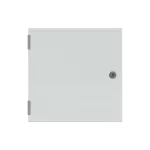 SR2-SRN4420K obudowa szara n/t, 0M, IP65, I klasa, 400x400x200mm (WxSxG) | płyta montażowa | drzwi pełne | brak N+PE
