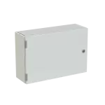 SR2-SRN4620K obudowa szara n/t, 0M, IP65, I klasa, 400x600x200mm (WxSxG) | płyta montażowa | drzwi pełne | brak N+PE