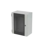 SR2-SRN5425VK obudowa szara n/t, 28M, IP65, I klasa, 500x400x250mm (WxSxG) | pusta | drzwi transparentne | brak N+PE