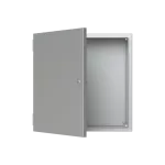 SRX-SRN5520X obudowa szara n/t, 0M, IP66, I klasa, 500x500x200mm (WxSxG) | płyta montażowa | drzwi pełne | brak N+PE