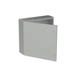 SRX-SRN6620X obudowa szara n/t, 0M, IP66, I klasa, 600x600x200mm (WxSxG) | płyta montażowa | drzwi pełne | brak N+PE
