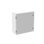 SR2-SRN6625K obudowa szara n/t, 0M, IP65, I klasa, 600x600x250mm (WxSxG) | płyta montażowa | drzwi pełne | brak N+PE