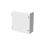 SR2-SRN6625K obudowa szara n/t, 0M, IP65, I klasa, 600x600x250mm (WxSxG) | płyta montażowa | drzwi pełne | brak N+PE