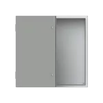 SRX-SRN6630X obudowa szara n/t, 0M, IP66, I klasa, 600x600x300mm (WxSxG) | płyta montażowa | drzwi pełne | brak N+PE