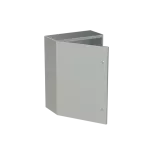 SRX-SRN7525X obudowa szara n/t, 0M, IP66, I klasa, 700x500x250mm (WxSxG) | płyta montażowa | drzwi pełne | brak N+PE