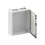 TG204S obudowa szara n/t, 96M, IP55, 850A, II klasa, 650x550x225mm (WxSxG) | pusta | drzwi pełne | brak N+PE