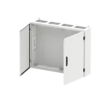TG405S obudowa szara n/t, 240M, IP55, 850A, II klasa, 800x1050x225mm (WxSxG) | pusta | drzwi pełne | brak N+PE