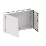 TG505S obudowa szara n/t, 300M, IP55, 850A, II klasa, 800x1300x225mm (WxSxG) | pusta | drzwi pełne | brak N+PE