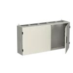 TL504S obudowa szara n/t, 240M, IP55, 850A, II klasa, 650x1300x275mm (WxSxG) | pusta | drzwi pełne | brak N+PE