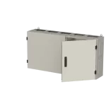 TL504S obudowa szara n/t, 240M, IP55, 850A, II klasa, 650x1300x275mm (WxSxG) | pusta | drzwi pełne | brak N+PE