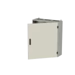 TL306S obudowa szara n/t, 216M, IP55, 850A, II klasa, 950x800x275mm (WxSxG) | pusta | drzwi pełne | brak N+PE