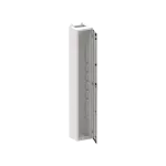 TL112S obudowa szara stojąca, 144M, IP55, 850A, II klasa, 1850x300x275mm (WxSxG) | pusta | drzwi pełne | brak N+PE