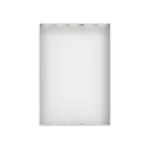 TG512GB obudowa szara stojąca, 720M, IP30, 850A, I klasa, 1850x1300x225mm (WxSxG) | pusta | brak drzwi | brak N+PE