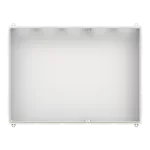 TG506SB obudowa szara n/t, 360M, IP30, 850A, II klasa, 950x1300x225mm (WxSxG) | pusta | brak drzwi | brak N+PE