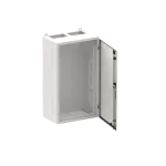 TW206S obudowa szara n/t, 144M, IP55, 850A, II klasa, 950x550x350mm (WxSxG) | pusta | drzwi pełne | brak N+PE