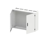 TW506S obudowa szara n/t, 360M, IP55, 850A, II klasa, 950x1300x350mm (WxSxG) | pusta | drzwi pełne | brak N+PE