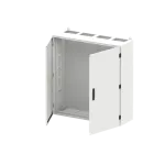 TW407S obudowa szara n/t, 336M, IP55, 850A, II klasa, 1100x1050x350mm (WxSxG) | pusta | drzwi pełne | brak N+PE