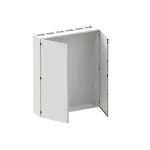 TW612S obudowa szara stojąca, 864M, IP55, 850A, II klasa, 1850x1550x350mm (WxSxG) | pusta | drzwi pełne | brak N+PE