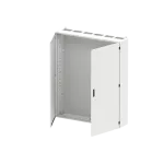 TW612S obudowa szara stojąca, 864M, IP55, 850A, II klasa, 1850x1550x350mm (WxSxG) | pusta | drzwi pełne | brak N+PE
