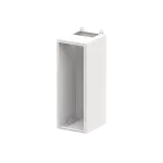 TW105GB obudowa szara n/t, 60M, IP30, 850A, I klasa, 800x300x350mm (WxSxG) | pusta | brak drzwi | brak N+PE