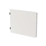 TZB304L drzwi, strona lewa, pełne, szare do obudów typu TwinLine bez zamka, 643x775.5mm (WxS)