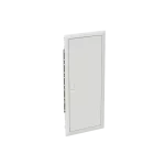 UK660N4 obudowa biała p/t, 60M, IP30, 63A, II klasa, 872x384x97mm (WxSxG) | szyny DIN | drzwi pełne | N+PE bezśrubowe