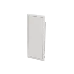UK660N4 obudowa biała p/t, 60M, IP30, 63A, II klasa, 872x384x97mm (WxSxG) | szyny DIN | drzwi pełne | N+PE bezśrubowe