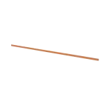 ZX2042 Szyna Cu 12x5mm, L:695mm