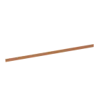 ZX2060 Szyna Cu 20x5mm, L:695mm