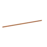 ZX2122 Szyna Cu 30x5mm, L:1247mm