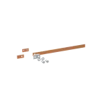 ZX2225 Szyna miedziana 20x5mm szerokość 2PW 500mm V1, A1(do samodzielnego montażu)
