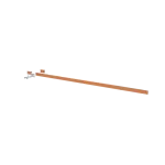 ZX2258 Szyna miedziana 30x10mm szerokość 5PW 1250mm V2, A1(do samodzielnego montażu)