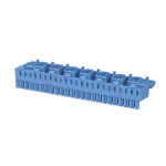 ZK237B listwa zaciskowa N, 63A, 23×1.5-4mm² (bezśrubowe) + 7x25mm² (śrubowe)