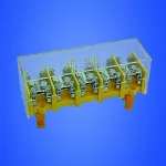 LZ 5*25/10 P wyk.21 na TH35 odgałęźnik żółty