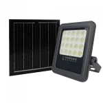 Naświetlacz LED ABS 50W 4000K z P. SOLARNYM 400lm IP65