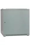 Szafa ramowa stojąca EmiterNet Top, 16U, wym. 800X800x820 (szer. x gł. x wys. mm), drzwi blacha/szkło