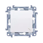 SIMON 10 WC-W6XXXXC-01-11XX Łącznik schodowy (moduł) 10AX, 250V~, szybkozłącza; biały