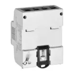 3-fazowy wskaźnik zużycia energii elektrycznej, 80A, dodatkowy wskaźnik, wyjście impulsowe, przycisk RESET, 2 moduły, DIN TH-35mm