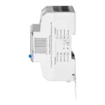 3-fazowy wskaźnik zużycia energii elektrycznej, 80A, dodatkowy wskaźnik, wyjście impulsowe, przycisk RESET, 2 moduły, DIN TH-35mm