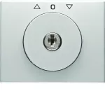 K.5 Płytka czołowa z kluczykiem do łącznika żaluzjowego obrotowego, aluminium