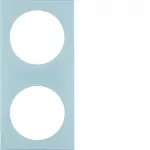 Integro Ramka 2-krotna, chrom