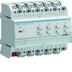 KNX e/s Sterowniki żaluzjowe/roletowe, 8-krotny, 230 V AC