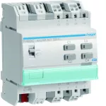 KNX s Sterownik załączający / żaluzjowy 16 A, 4-/2-kr, 4 mod