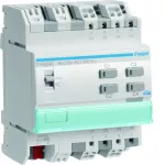 KNX s Sterownik załączający / żaluzjowy 16 A, 4-/2-kr, 4 mod