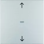B.Kwadrat/B.7 KNX RF quicklink przycisk żaluzjowy, alu, mat