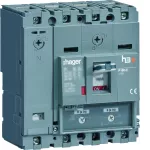 MCCB Wyłącznik mocy h3+ P160 4P 125A 25kA TM