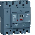 MCCB Wyłącznik mocy h3+ P250 4P 160A 40kA TM